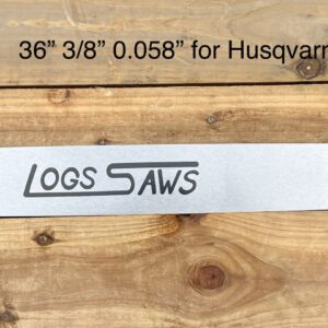 32” Premium guide bar for most Husqvarna saws, 262xp to 3120xp