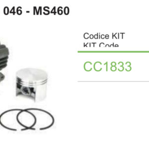 Meteor Complete cylinder kit Stihl MS460 and 046