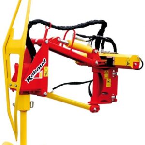HYDRAULIC HOLE DIGGER ON STRADDLE TRACTOR