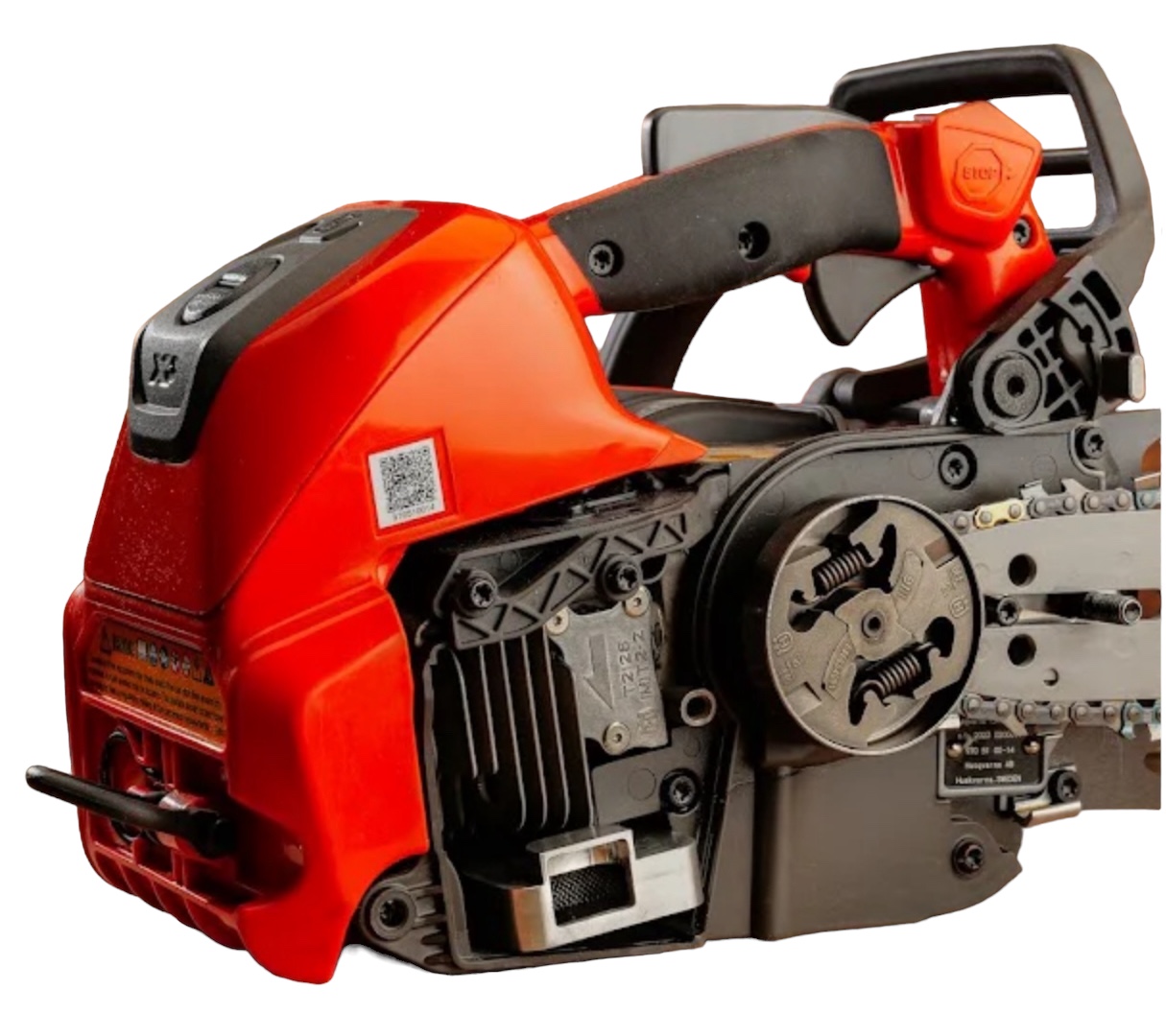 Westcoast saw aluminium performance exhaust for Husqvarna 540xp mark 3chainsaw - Image 2
