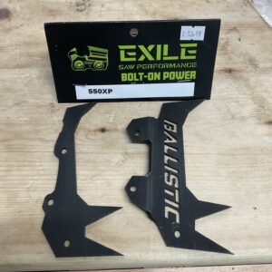 Exile performance 3 point black anodised felling spikes for Husqvarna 545 and 550