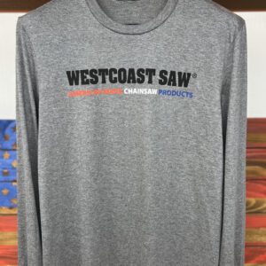 Westcoast Long sleeve T shirt, large, Grey