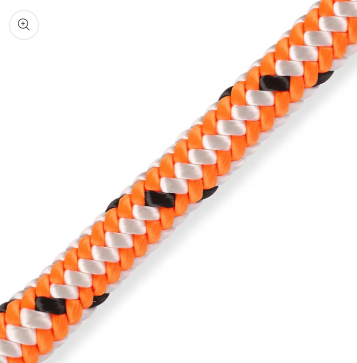 Marlow Gecko rope 25m orange one sewn end - Image 2