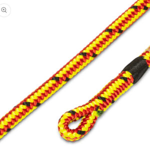 Marlow Gecko rope 35m red/lime one spliced end