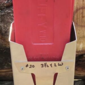 Grizzly Peak Felling wedge scabbard 3 1/2” 2 wedge