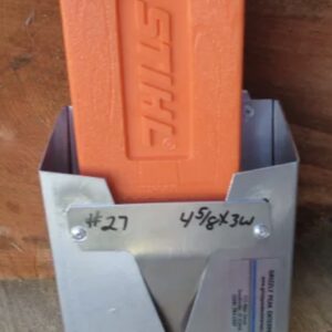 Grizzly Peak Felling wedge scabbard  4 5/8” 3 wedge