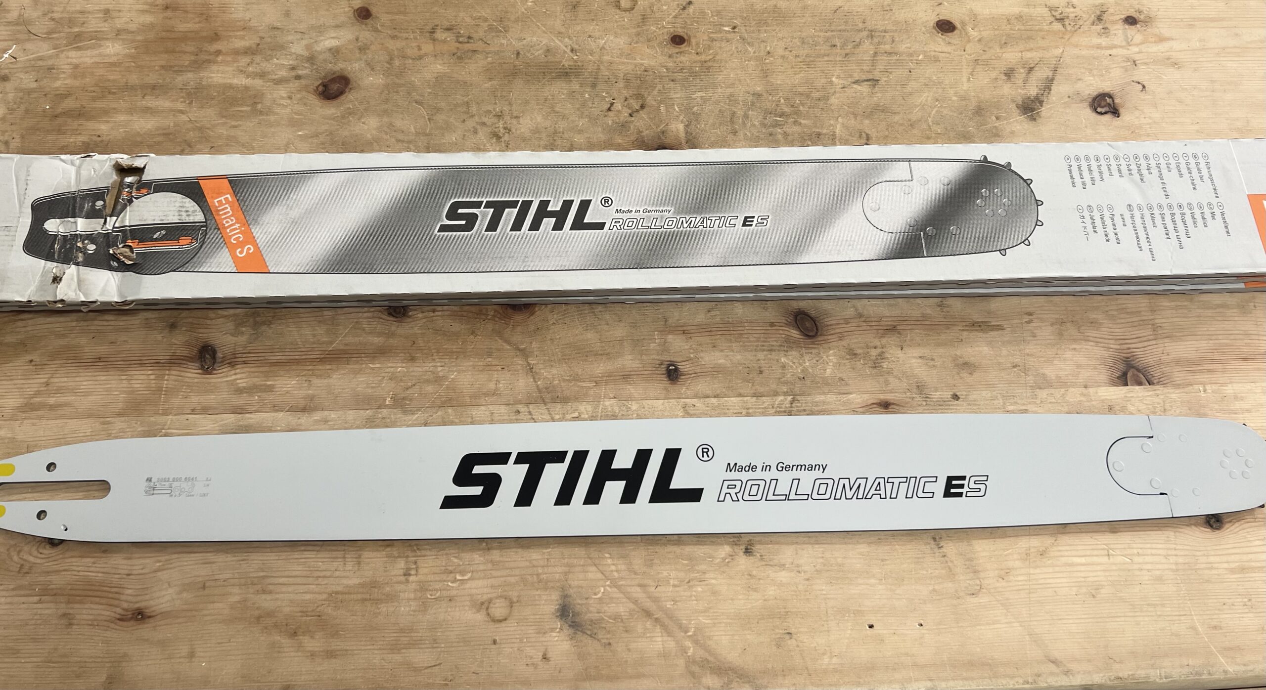 Stihl Rollomatic ES solid guide bar 30” 3/8”
