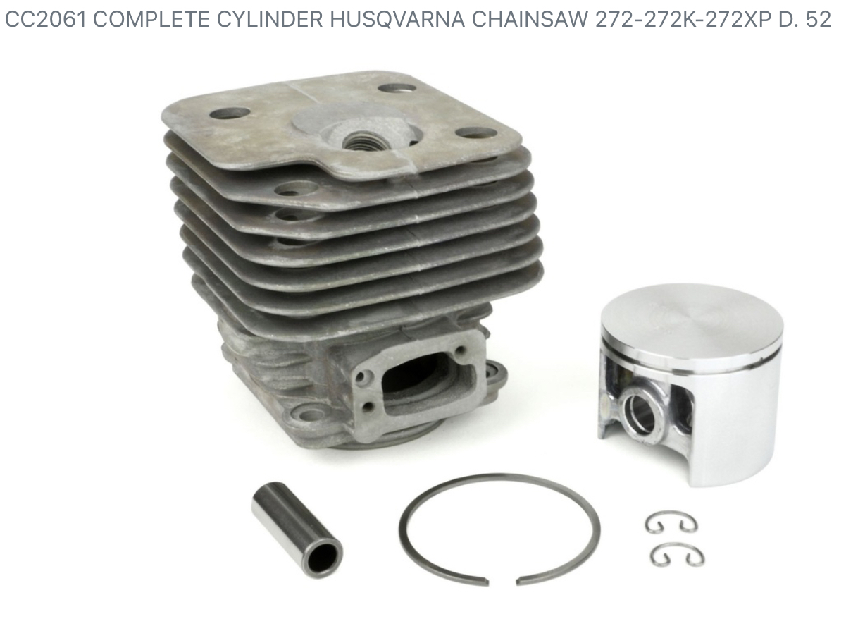 Meteor Complete cylinder kit Husqvarna 272