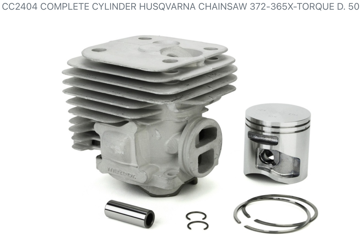 Meteor Complete cylinder kit Husqvarna 365 and 372 xtorq