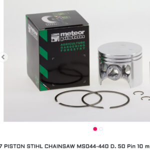 Meteor Piston kit for Stihl 044 and MS440 chainsaw with 50mm piston and 10mm pin