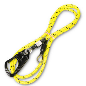 Marlow 3m wire core flipline with snaphook