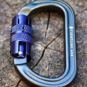 Tightline arb Wren mini Carabiner kingfisher gunmetal