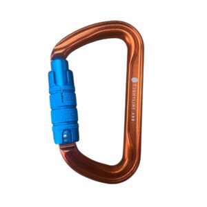 Tightline arb D Carabiner 30kn Orange