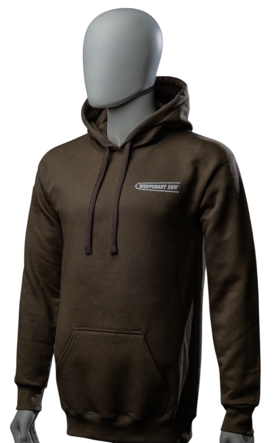 Westcoast saw olive heavy weight hoodie medium
